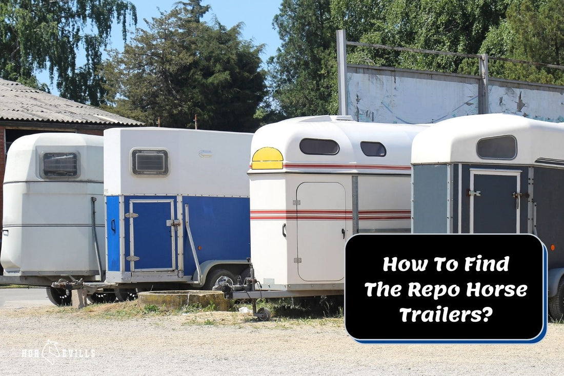 Equine Guide in Finding the Best Repossessed Horse Trailers