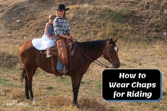 How to Wear Horse Riding Chaps